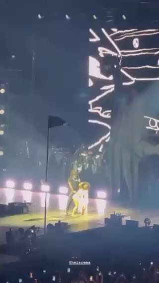  The crowd couldn't get enough when Rema