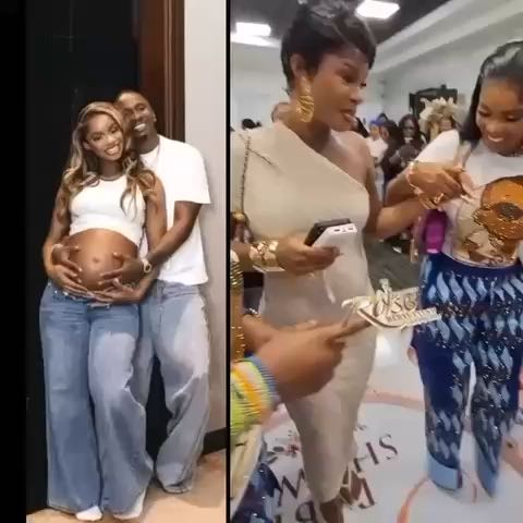  Beautiful moment with soon to be mom