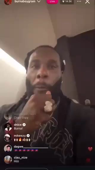  ODG during his live session on IG