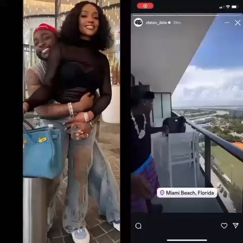  Zlatan Ibile in Miami Florida ahead of